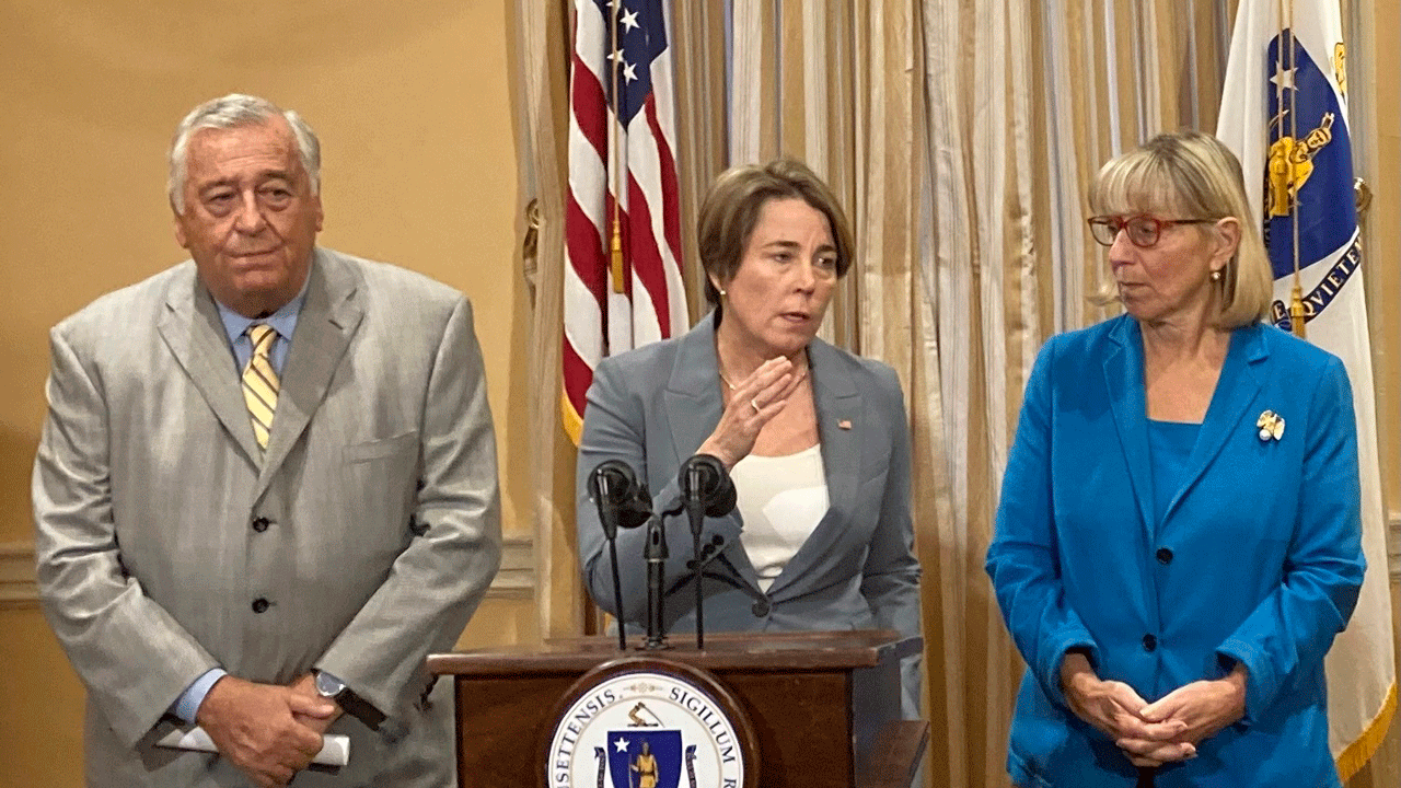 Gov. Maura Healey of Massachusetts has said that the state has reached its limit with respect to shelter space.