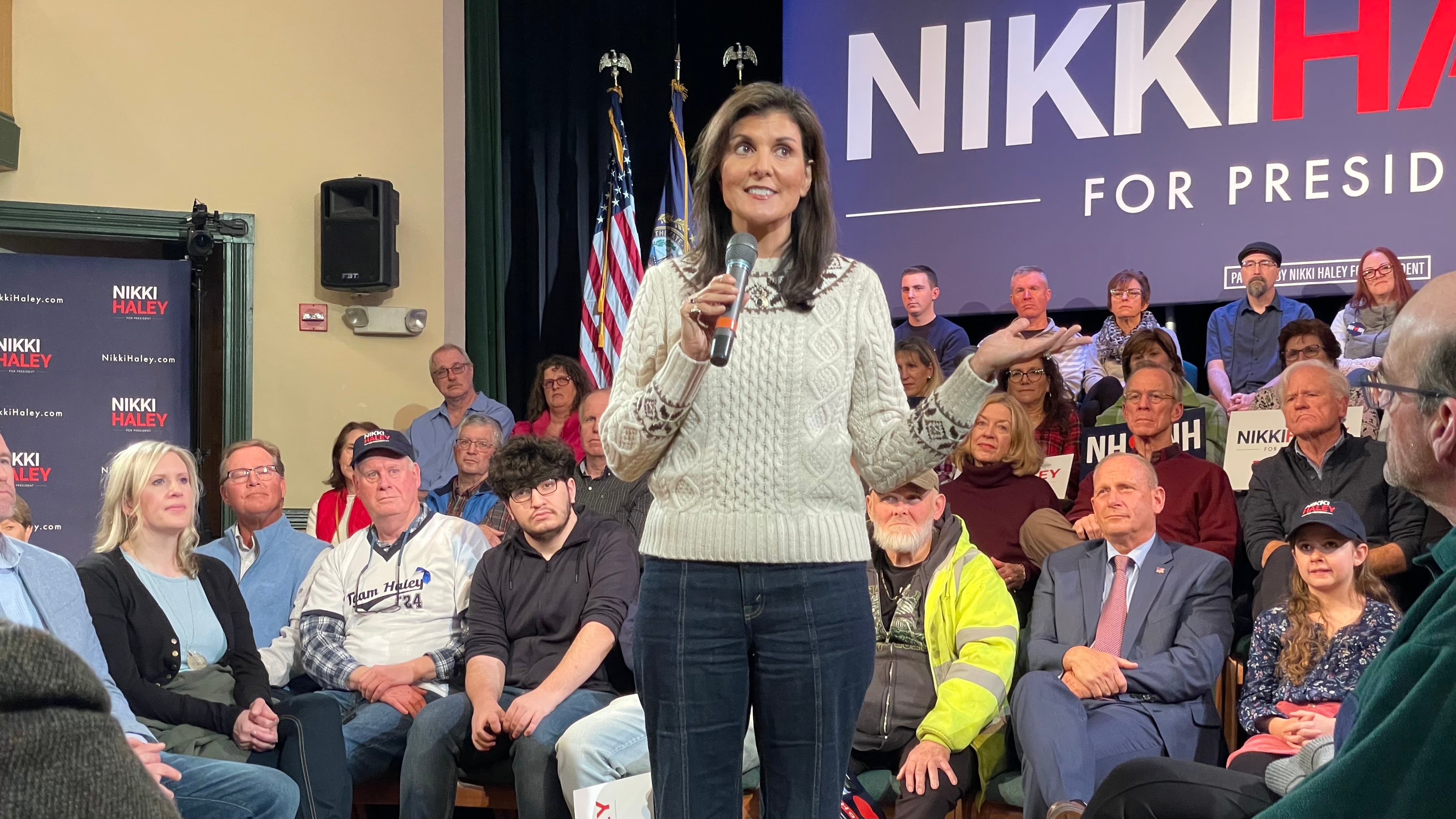 Haley, bolstered by the backing of a major conservative group, is having a moment on the campaign trail