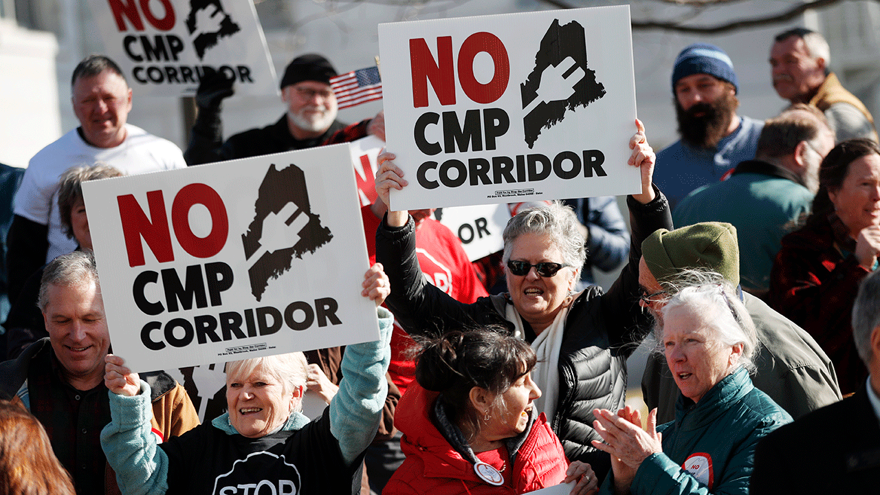 No CMP Corridor supporters attend rally 