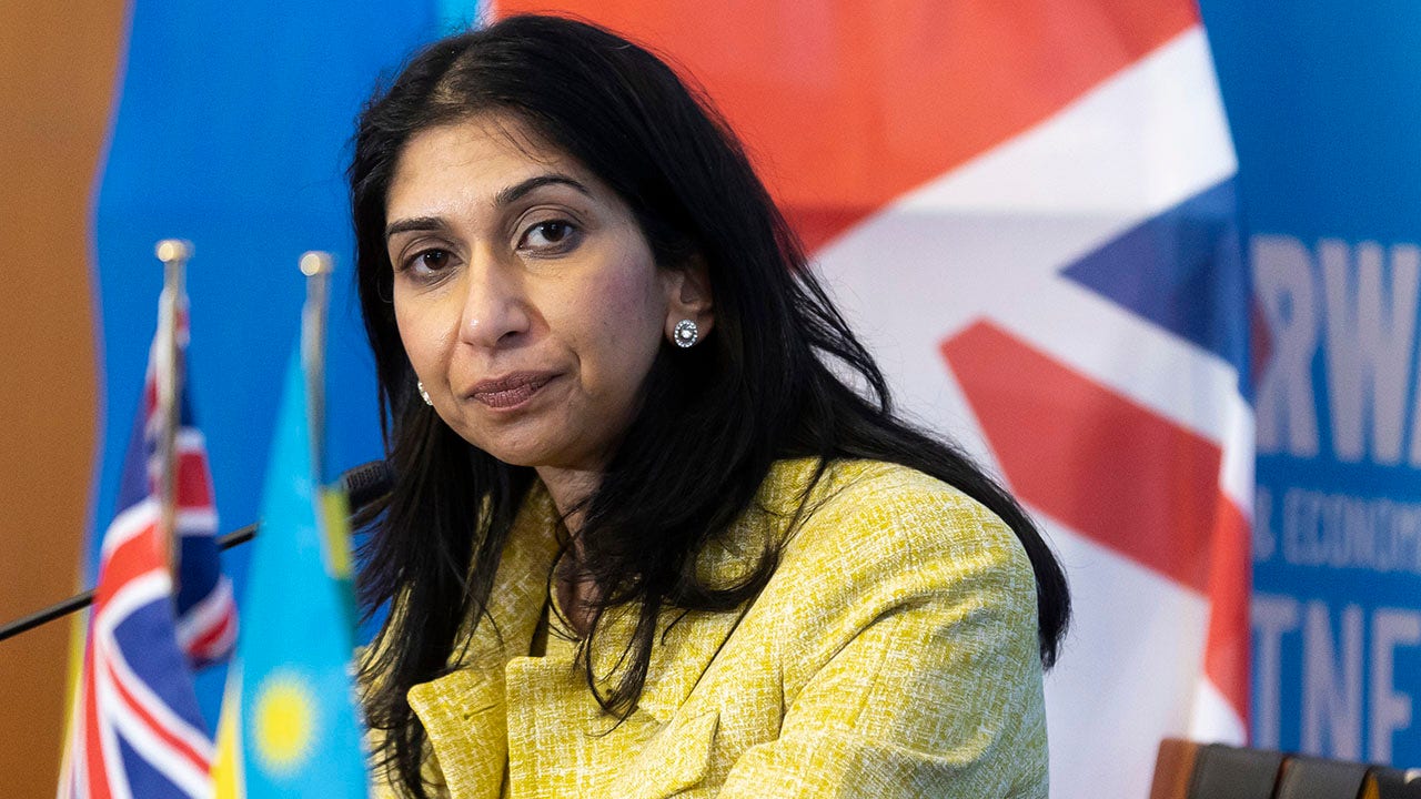 Former British home secretary Suella Braverman accuses PM Sunak of ...