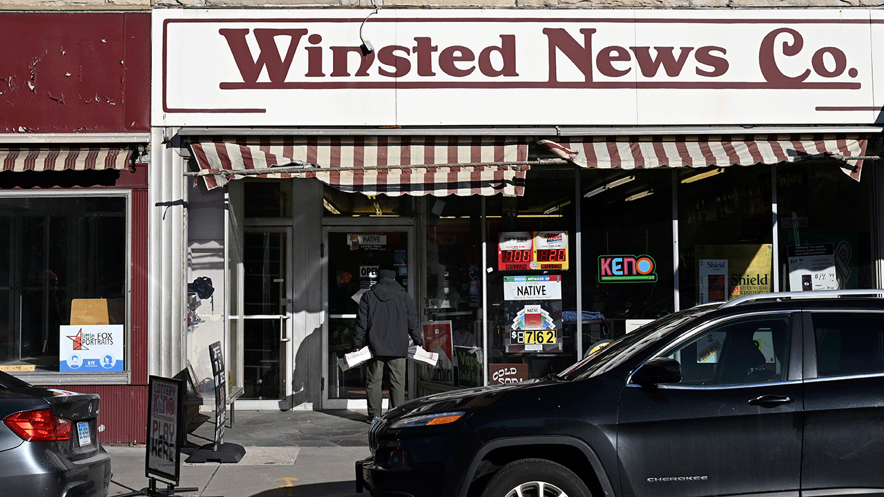 Winsted News Co. Sign