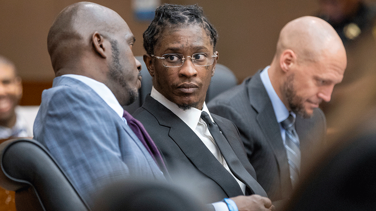 Young Thug attends hearing
