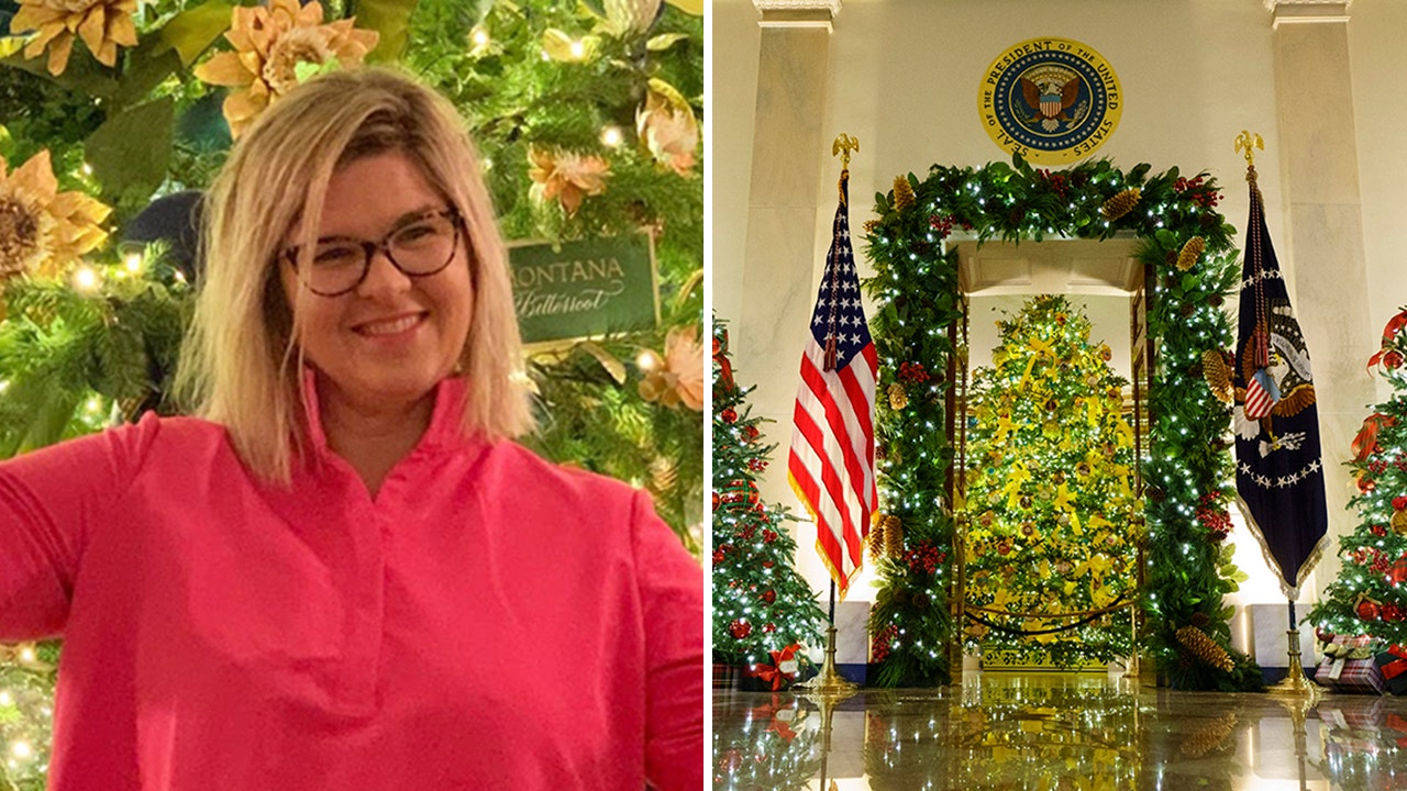 Former White House Decorator Shares 3 Top Tips For Beautifying Your   Christmas Decoration Split 