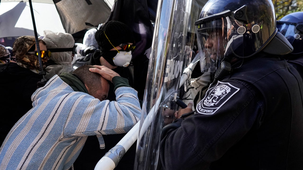 Police, protestors clash near so-called 'Cop City' site in Atlanta