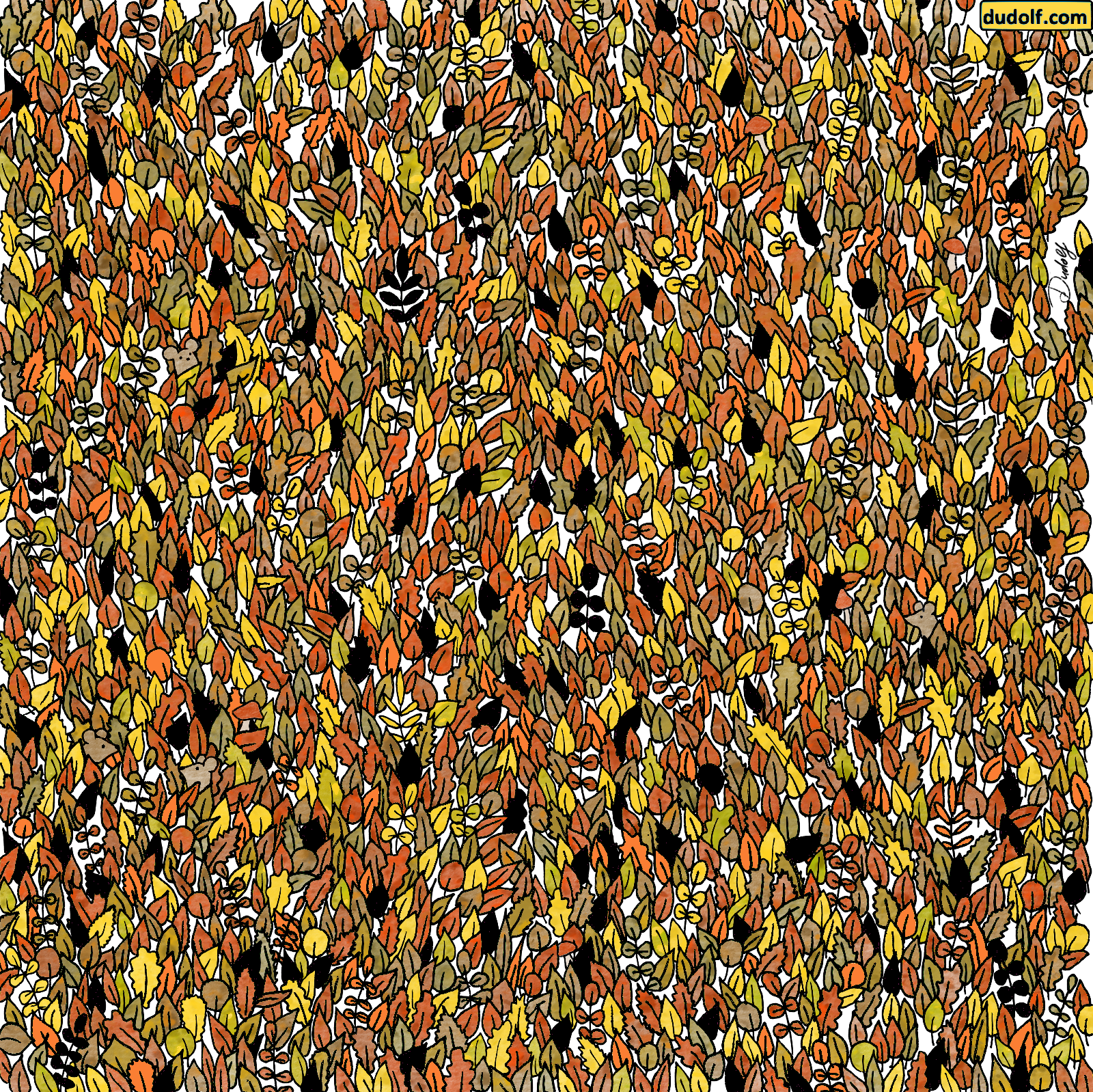 Photo hunt: How fast can you find the hidden mice and mushrooms?