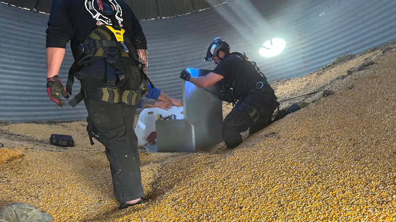News :Tennessee man who became ‘90% entrapped’ in corn grain bin is rescued