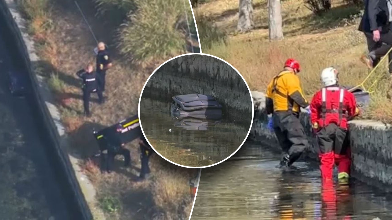 Body found stuffed in suitcase floating in California lake: ‘Gruesome’
