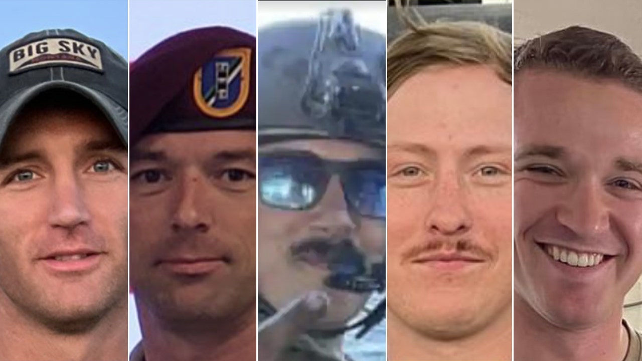 US reveals names, photos of 5 special operators killed in Mediterranean aircraft 'mishap'