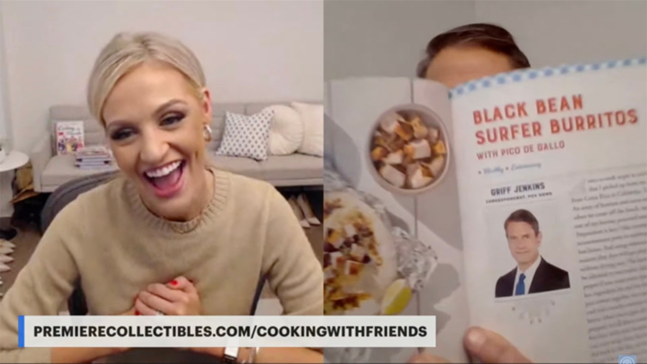 Carley Shimkus talks 'Cooking with Friends' book, reveals her choice of best cook at Fox News