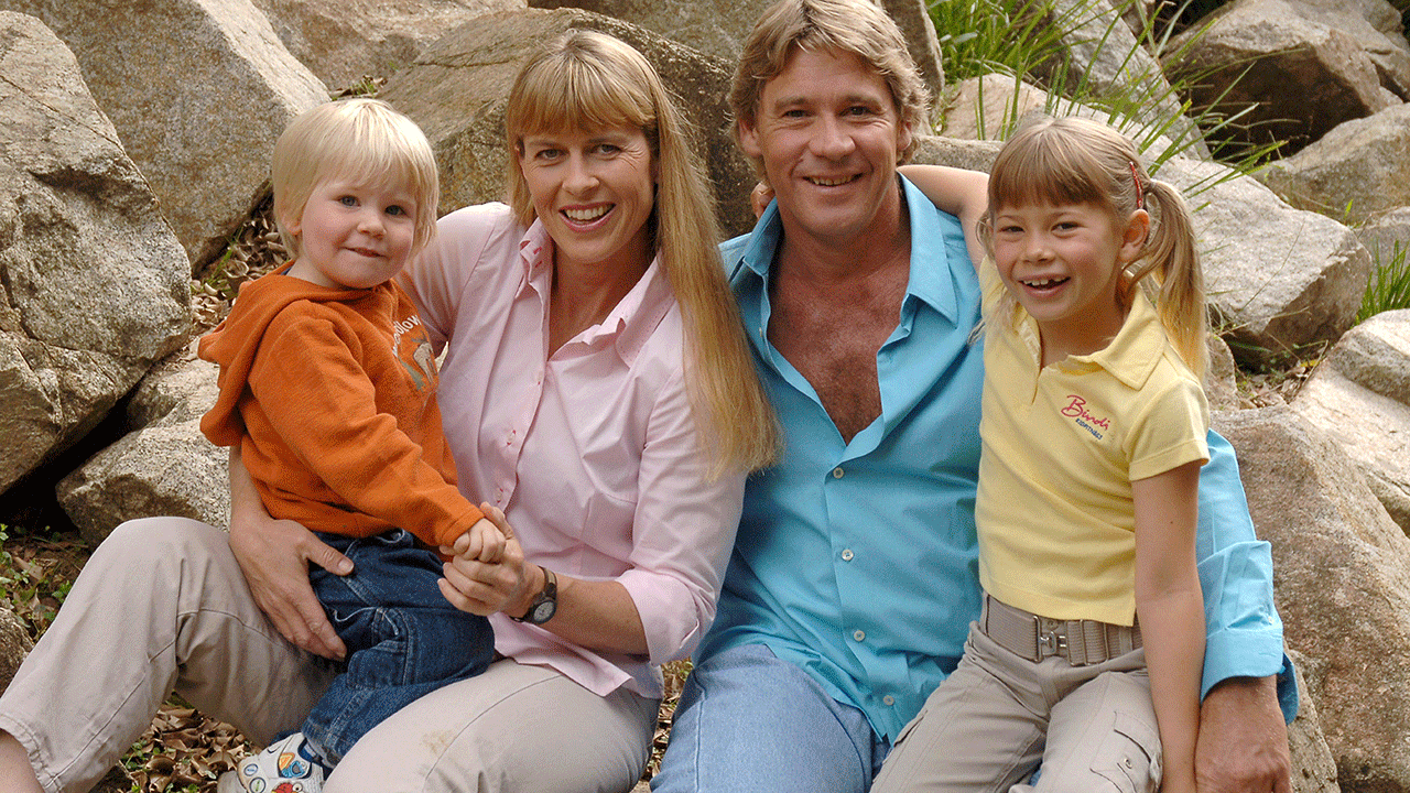 Steve Irwin family