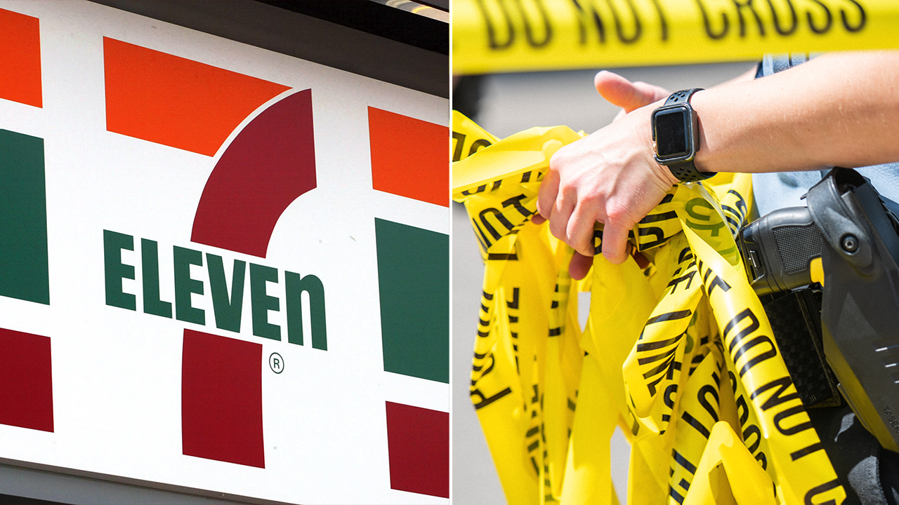 Woman breaks down crying in front of California 7-Eleven where her father was shot dead by criminal: report