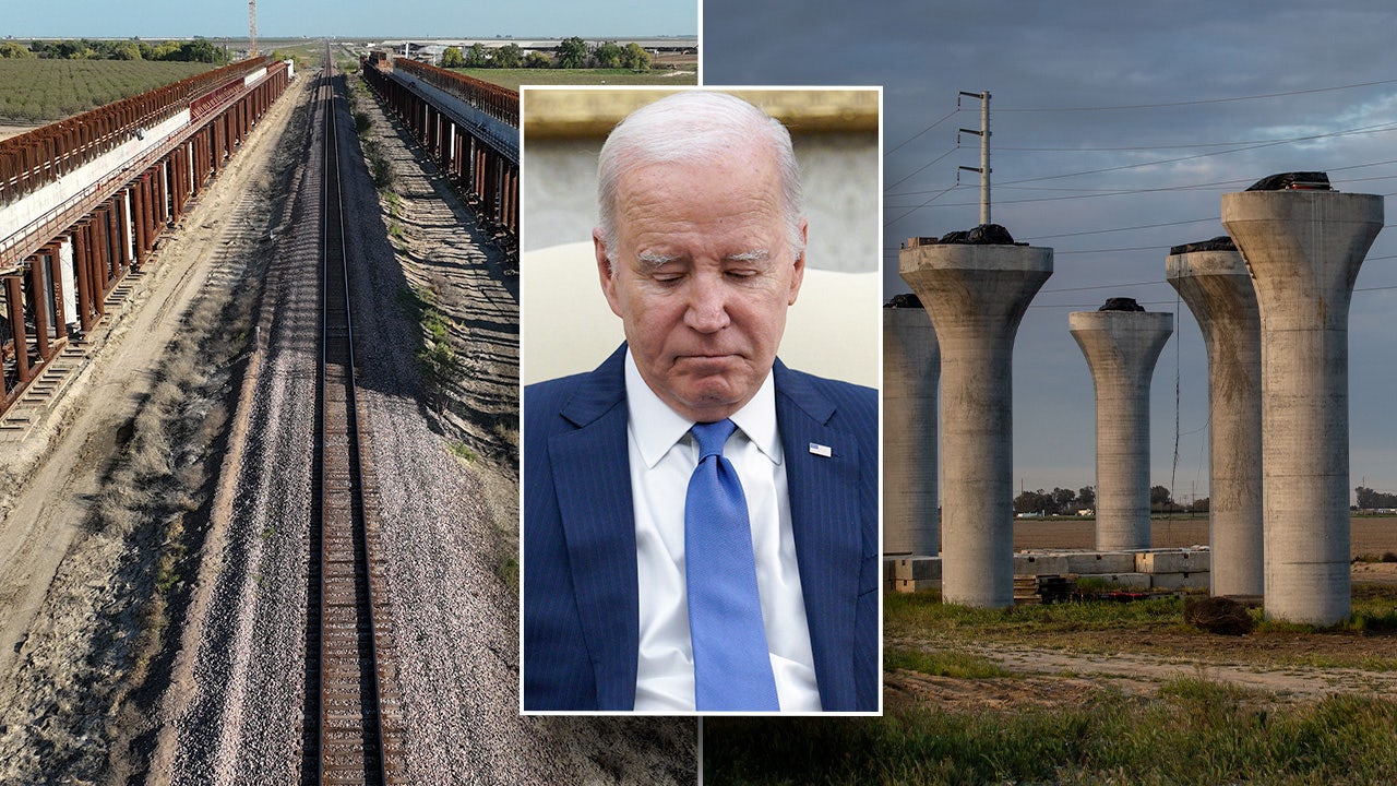Biden admin sends billions to California's over-budget, behind-schedule 'train to nowhere'