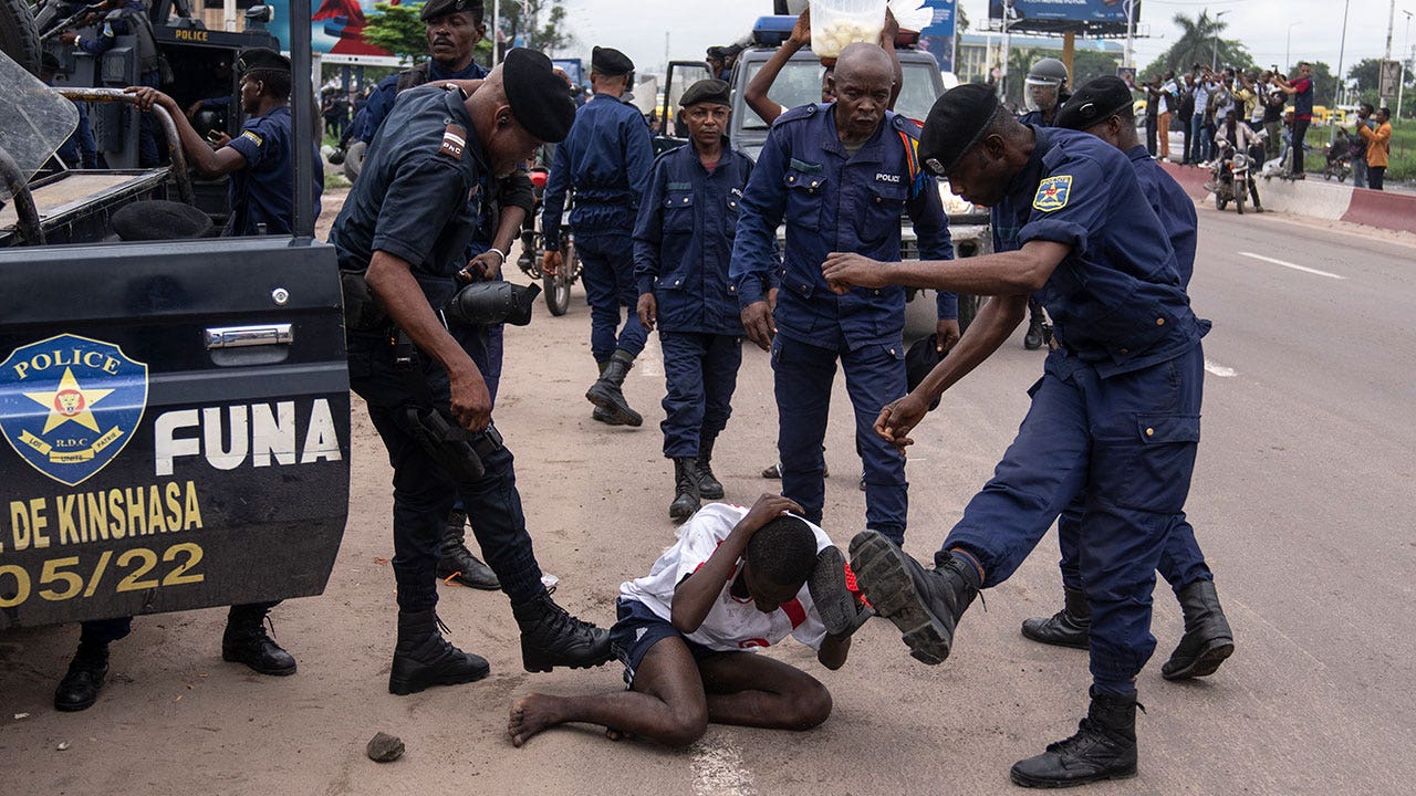 Congo opposition candidate accuses police of using live bullets in election protest