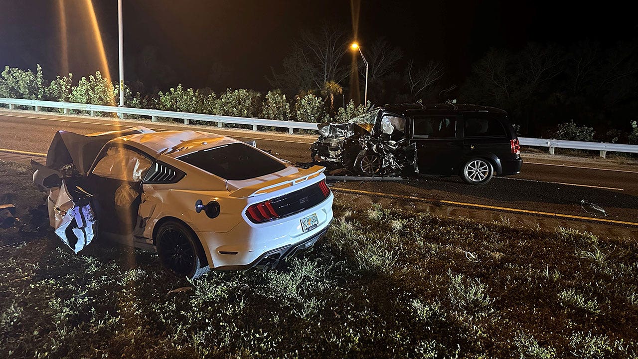 Florida man allegedly crashed stolen Mustang into sheriff cars, Uber vehicle killing 3