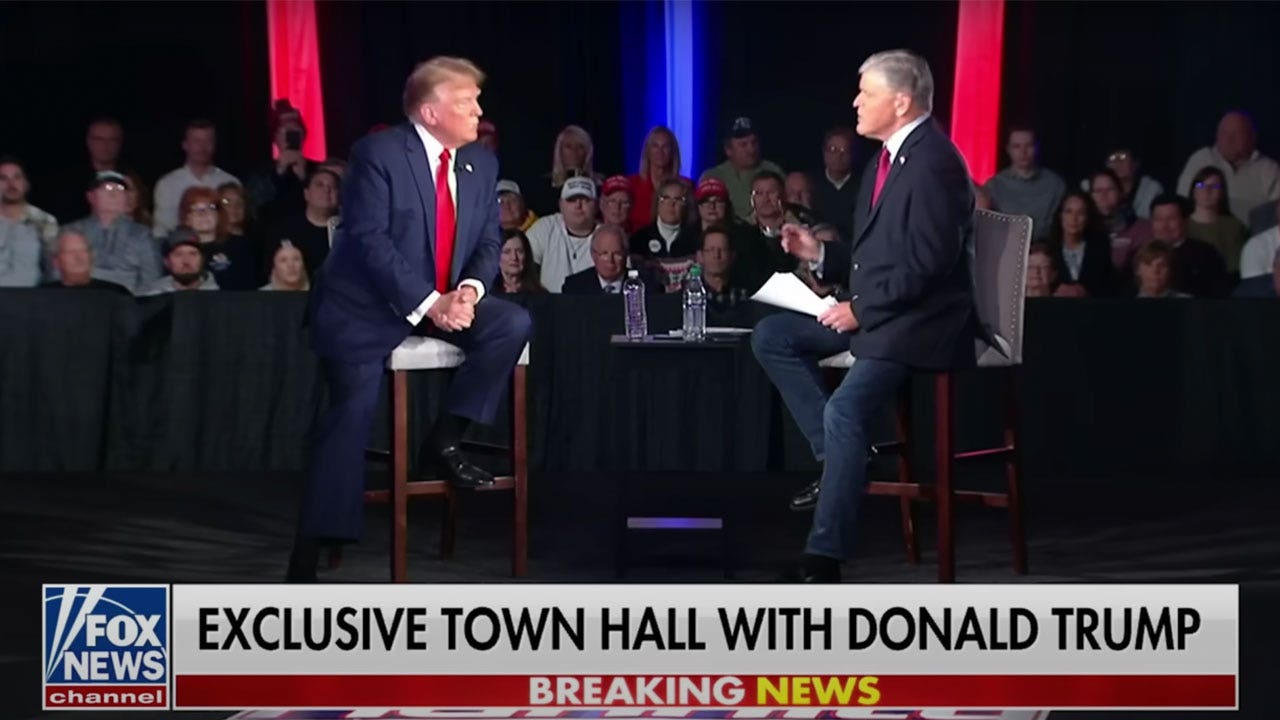 Fox News Channel’s Trump town hall scores 3.2 million viewers | Fox News