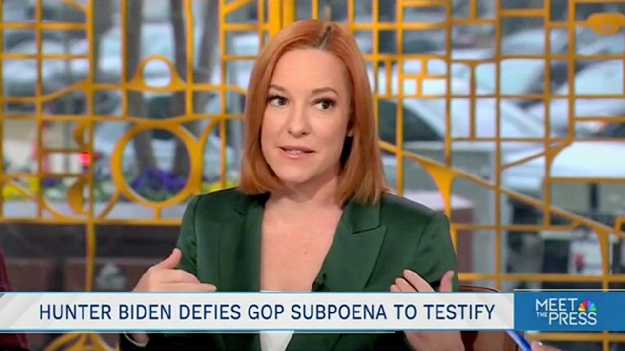 Jen Psaki muses White House wants Hunter Biden to 'stop talking in public'