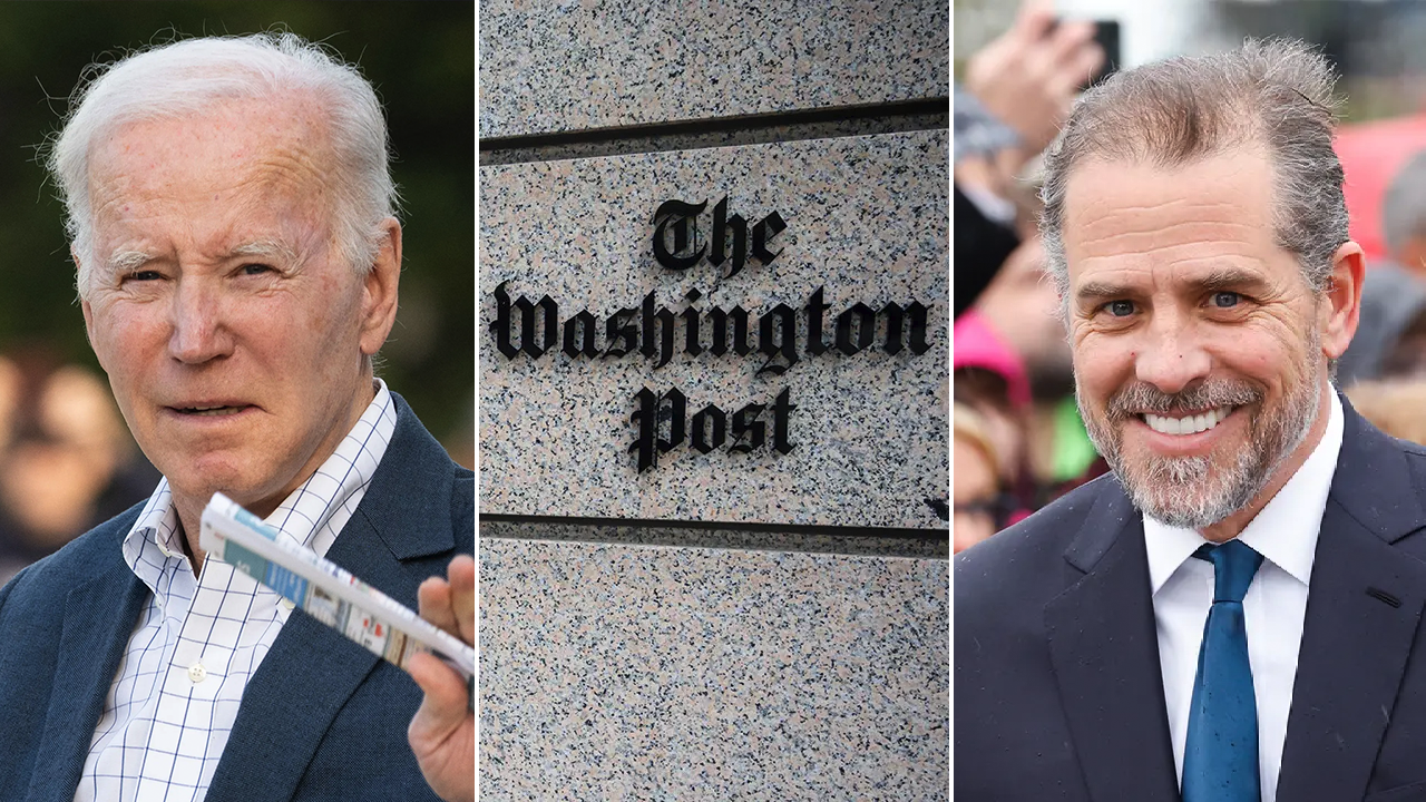 Wash Post admits Hunter Biden's Burisma board membership 'should have been a scandal' when his dad was VP