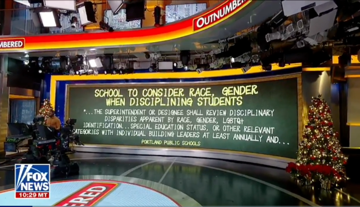 Portland Public Schools to factor in gender identity, race into school discipline: 'Completely backwards'