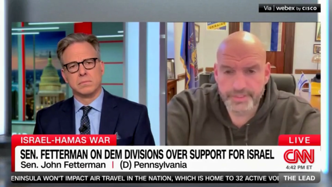 Fetterman argues TikTok is warping young people's views on Israel: 'Hamas started this'