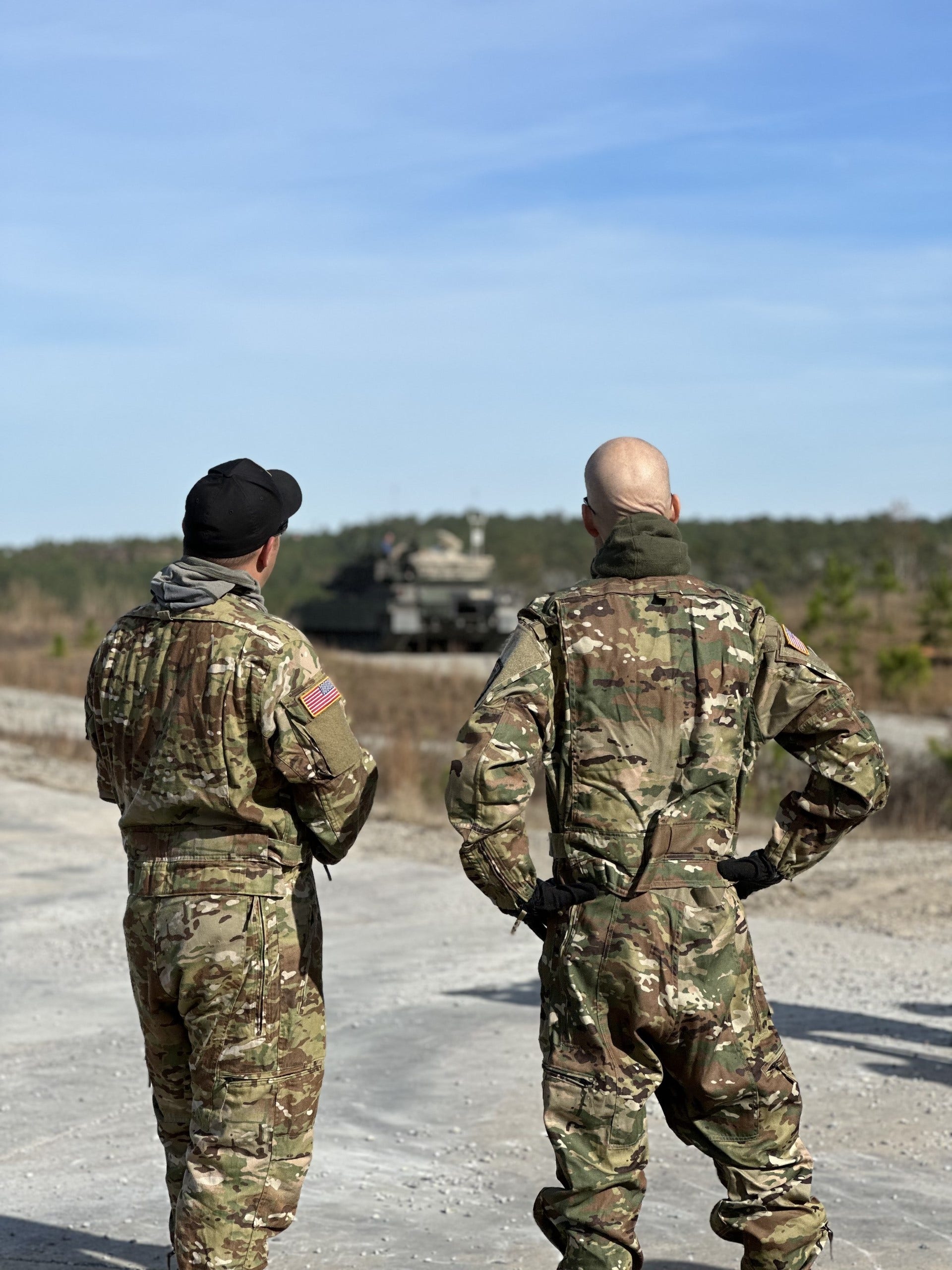 Iraq War veteran fighting terminal cancer gets his final wish to feel tank's 'thunder of doom'