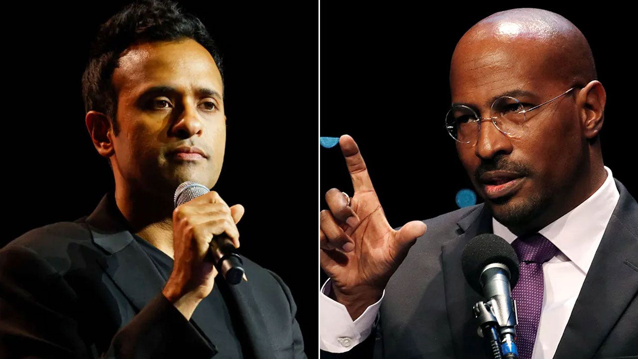 Ramaswamy fires back at CNN's Van Jones following 'demagogue' swipe: 'Just shut the f--- up!'