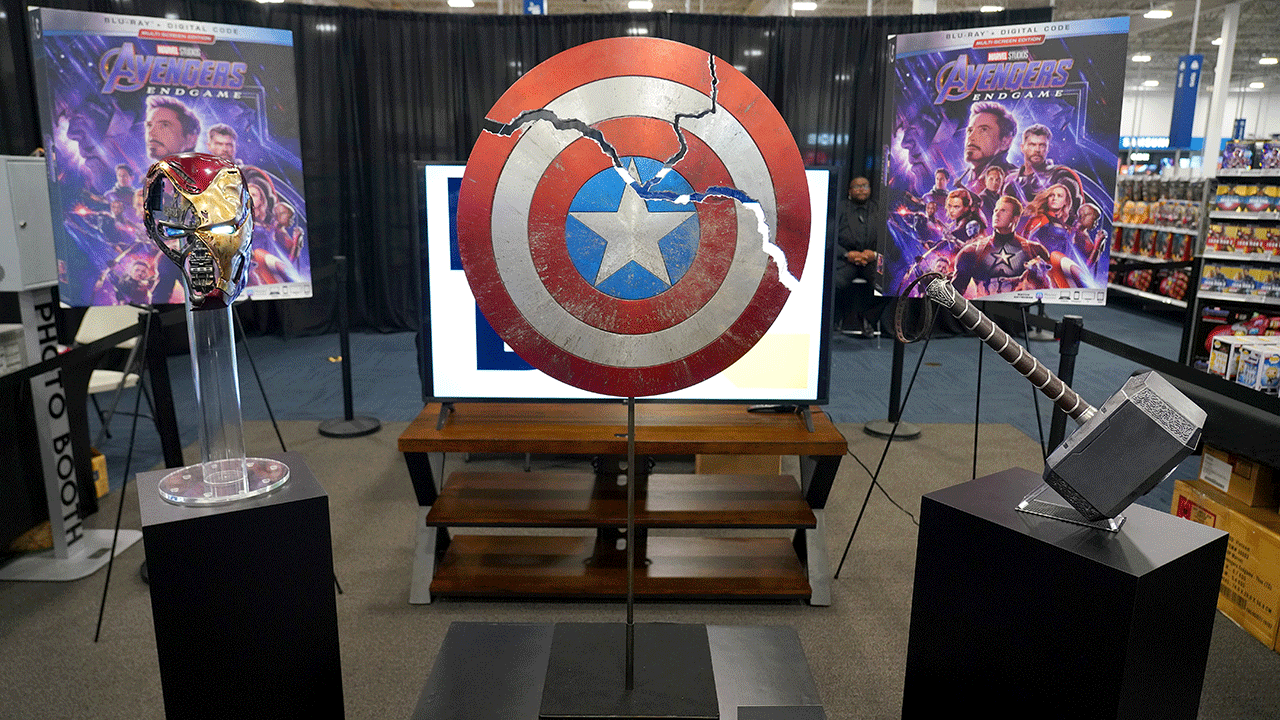 Props from "Avengers" movie