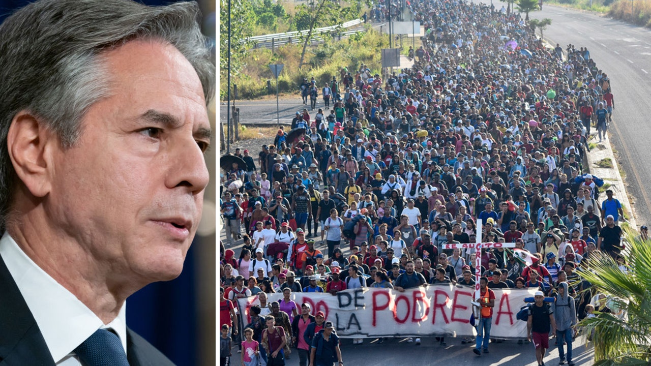 Mayorkas, Blinken to meet with Mexican president to talk migrant crisis amid massive numbers, new caravan