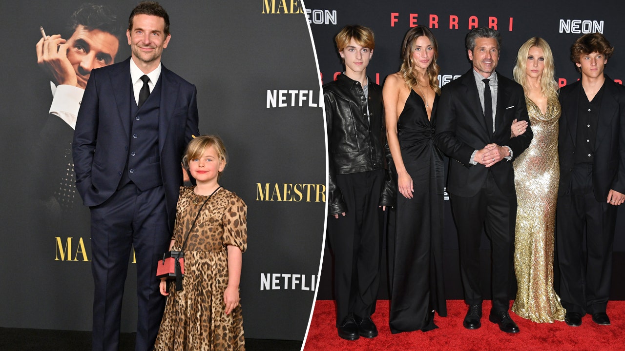 Bradley Cooper, Patrick Dempsey wow red carpet with lookalike children: PHOTOS