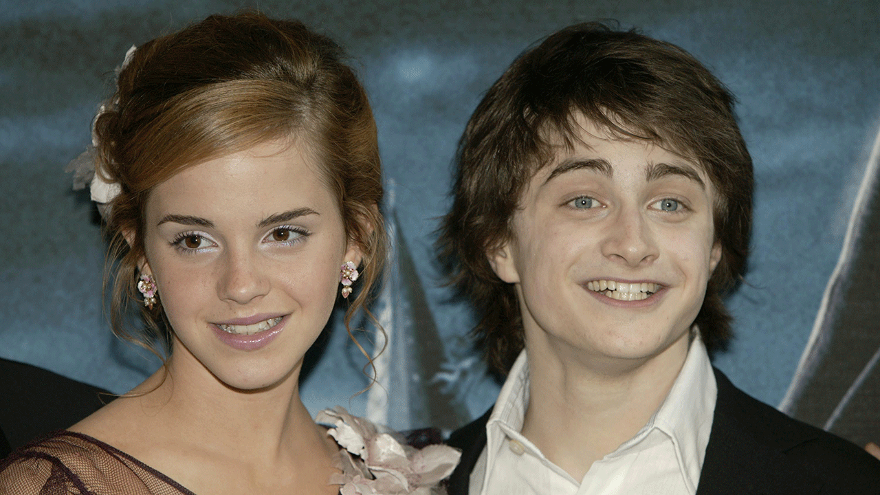 Daniel Radcliffe and Emma Watson