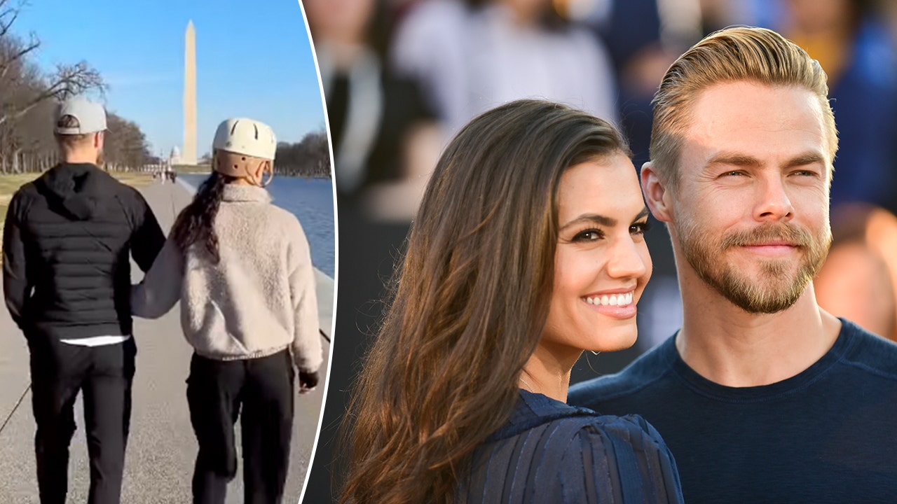 Derek Hough’s wife needs skull implant surgery after hospitalized for ‘life-threatening’ emergency