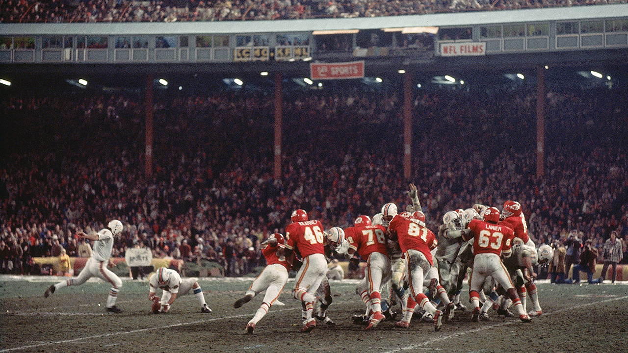 Kansas City Chiefs vs. Miami Dolphins Christmas Day game 1971