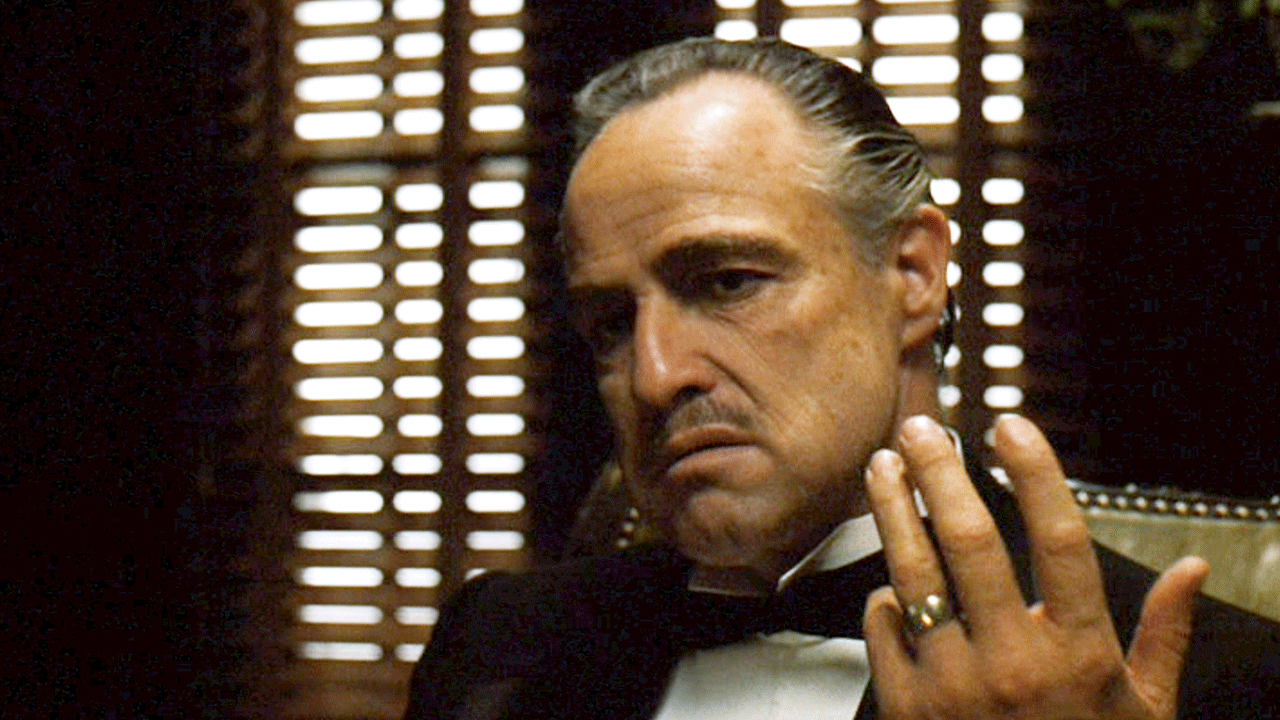 Marlon Brando plays Vito Corleone in "The Godfather."?