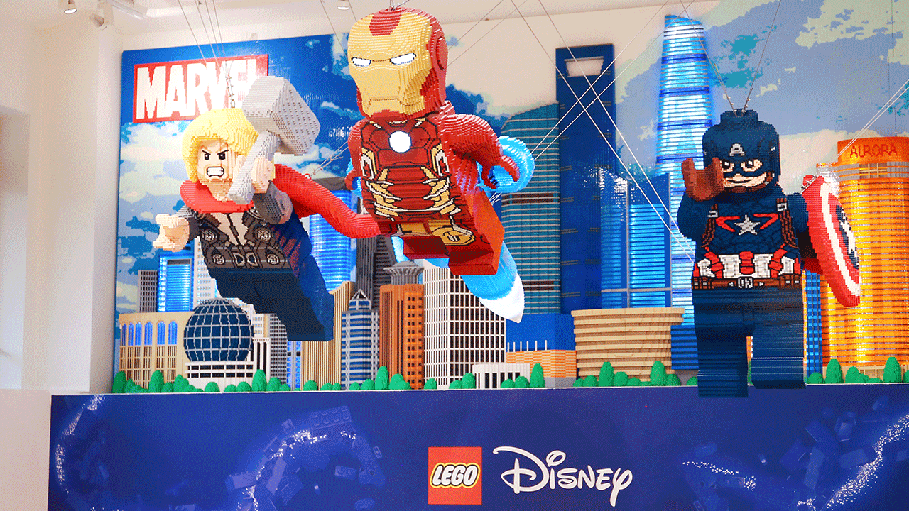 Marvel Legos in store