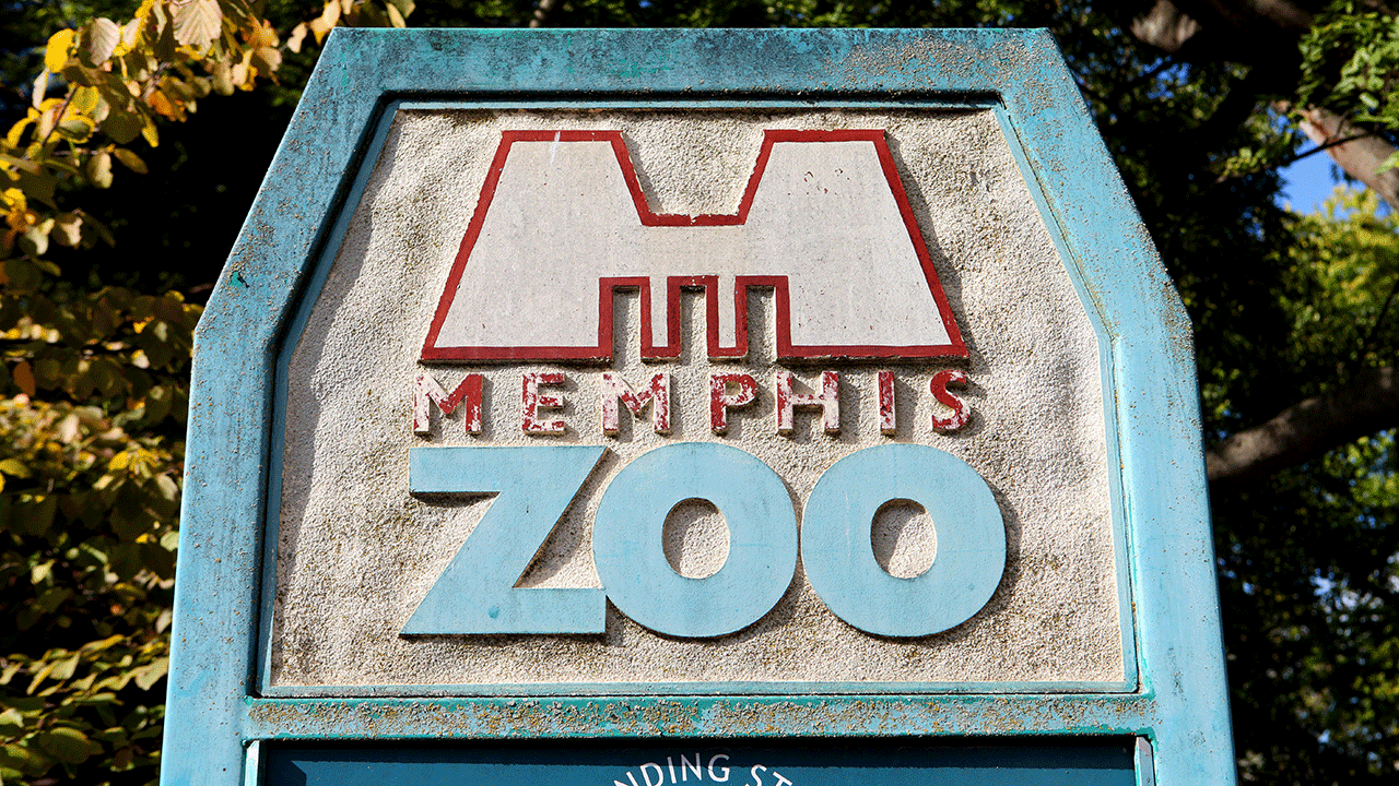 Signage at Memphis Zoo 
