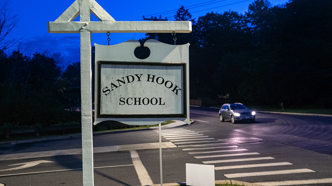 Sandy Hook School sign