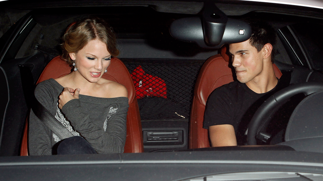Taylor Swift and Taylor Lautner 