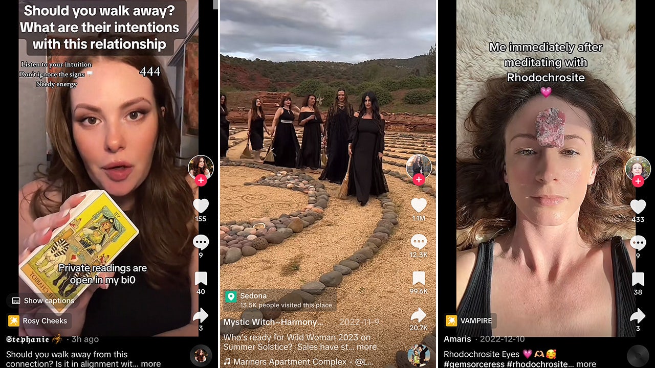 Why are women turning to witchcraft? Psychics and psychologists discuss the tarot and crystal craze