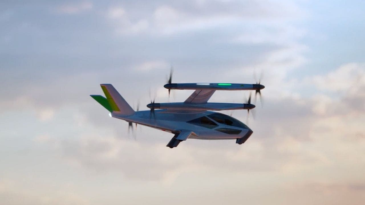 Electric air taxi as quiet as a dishwasher poised to change air travel ...