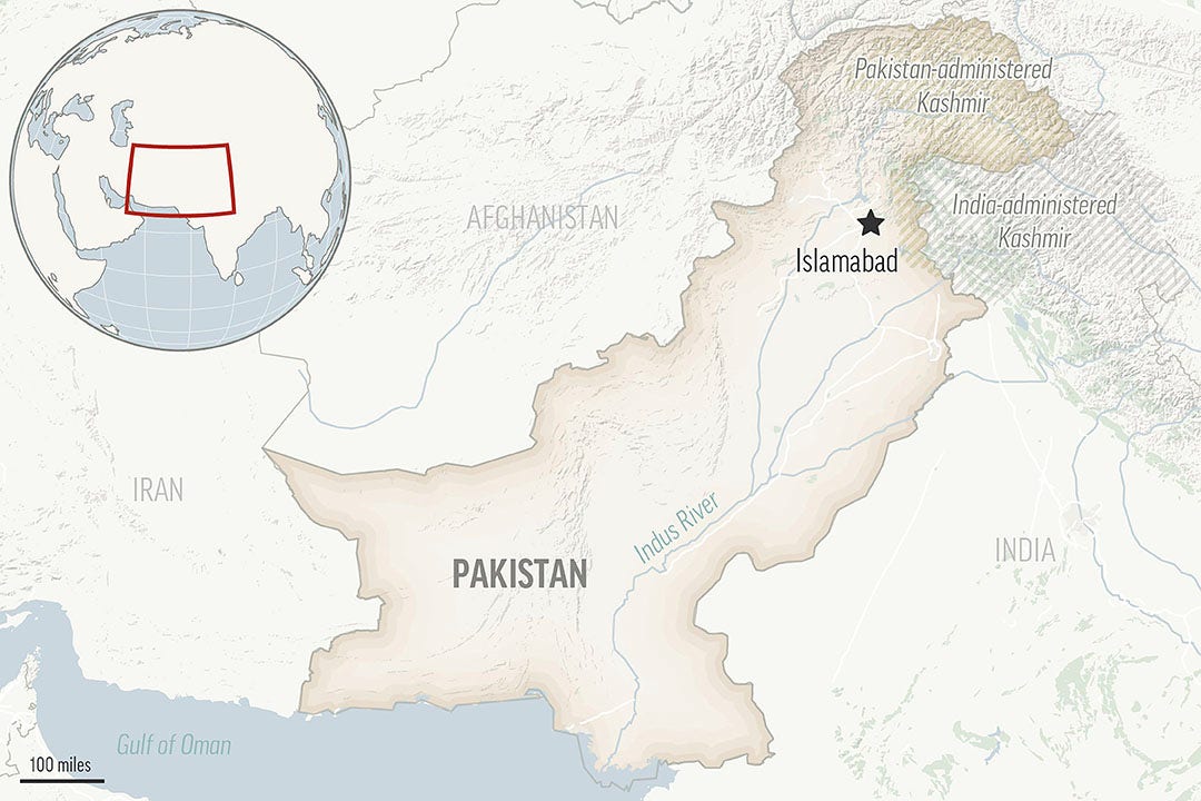 Read more about the article Pakistani forces kill 4 insurgents as they foiled an attack on a naval facility in Baluchistan