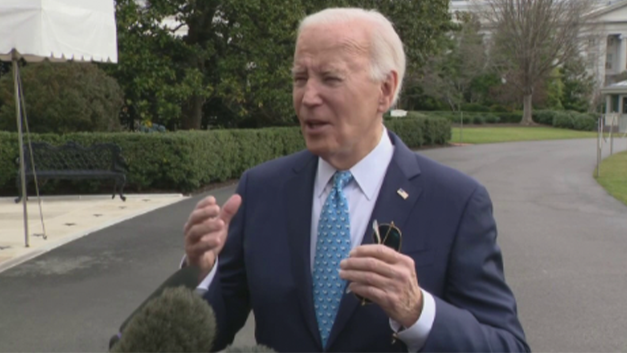 Biden walks back blaming the media for Trump leading in the polls: 'I'm teasing, man'