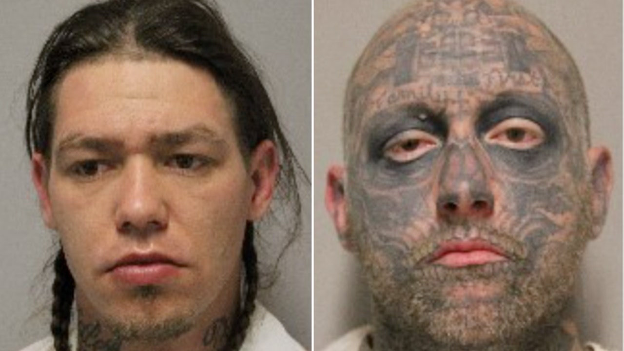 Arizona crime duo, including man with full-face tattoo, busted for alleged armed robberies