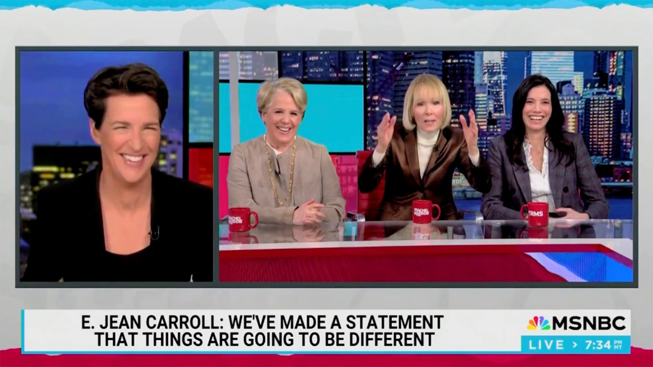 E. Jean Carroll gleefully invites Maddow on shopping spree with Trump's $83 million: 'Penthouse? It's yours!'
