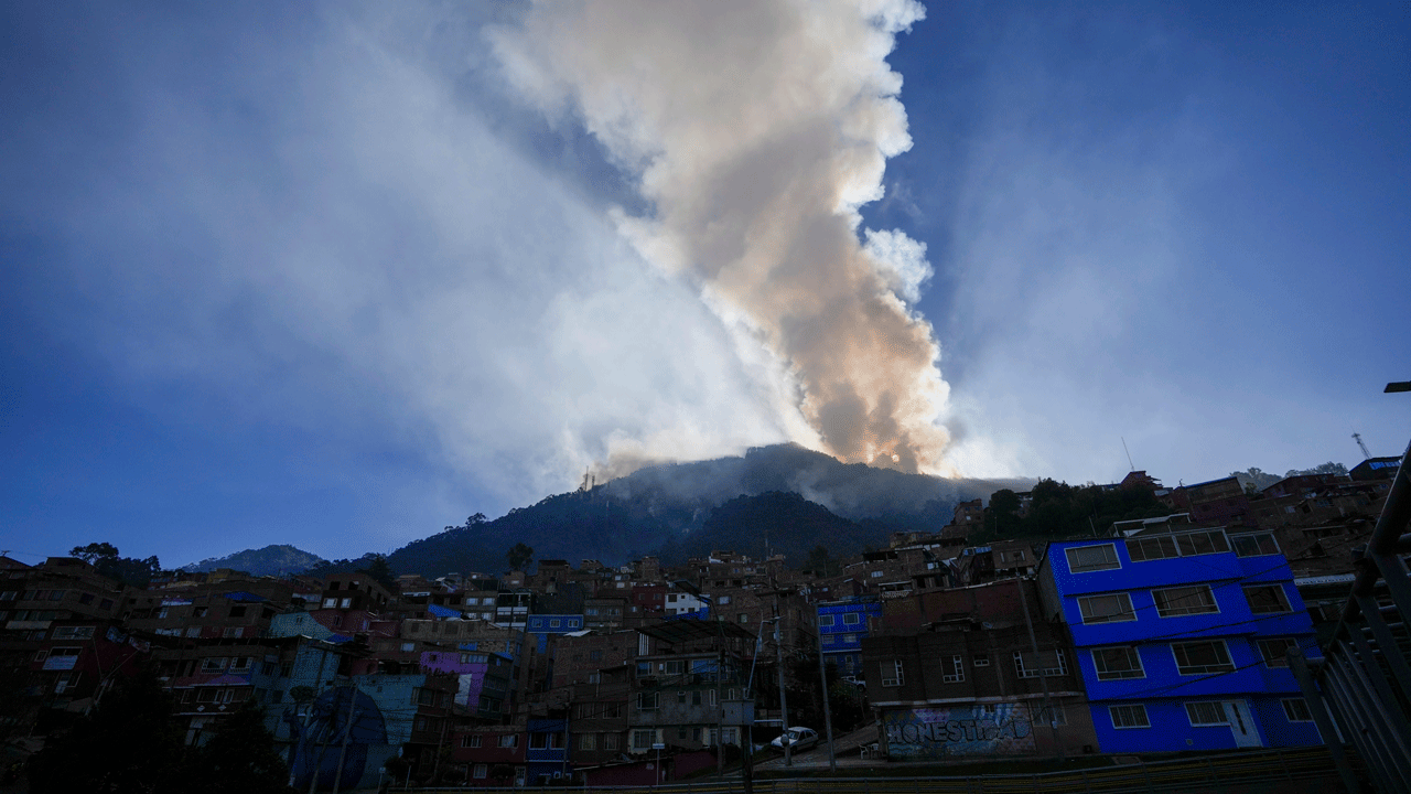 Colombia Wildfires