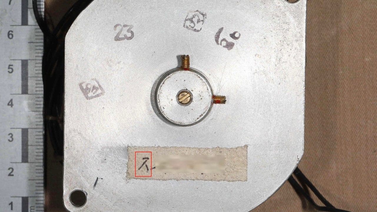 Russian Missile Component Found Marked In Korean Language Report Says