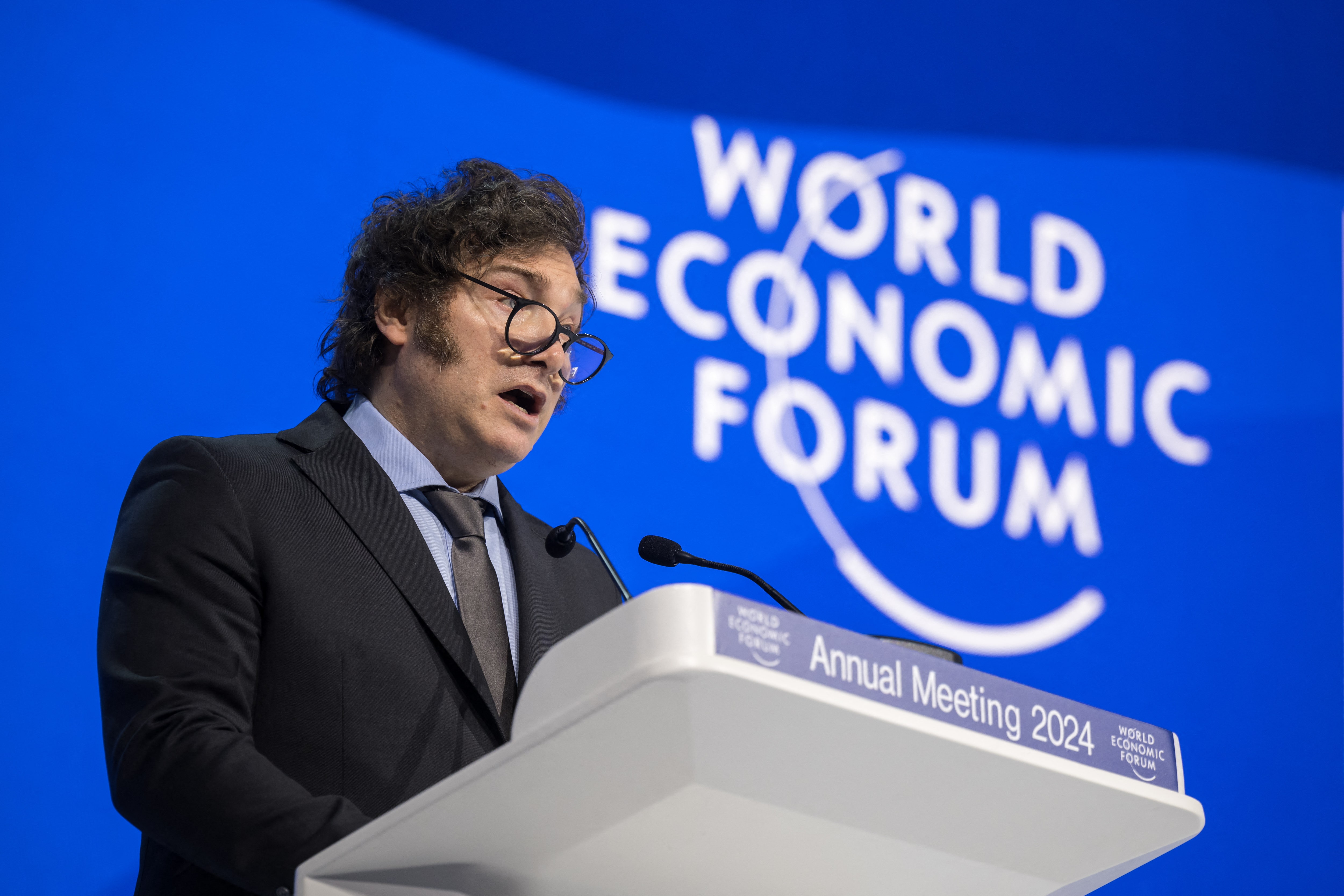 Anti-globalists crash Davos party, warn elites socialism endangers the West