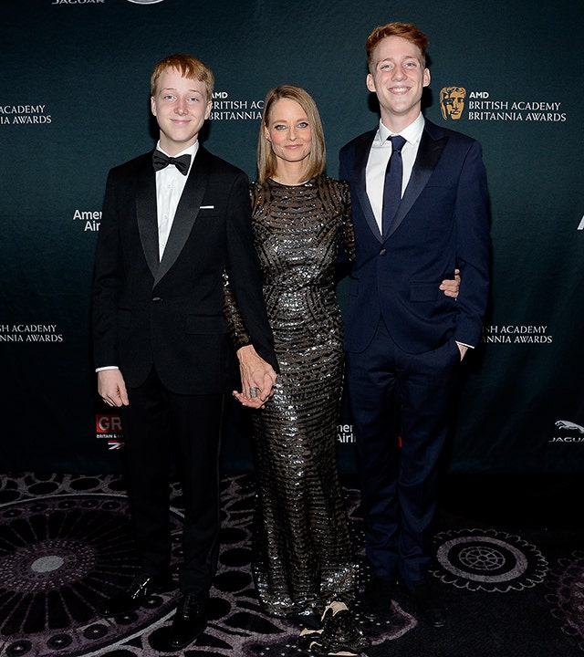 Jodie Foster admitted that she kept her acting career a secret from her sons because she didn't want to confuse them. (Kevork Djansezian/BAFTA LA/Getty Images)