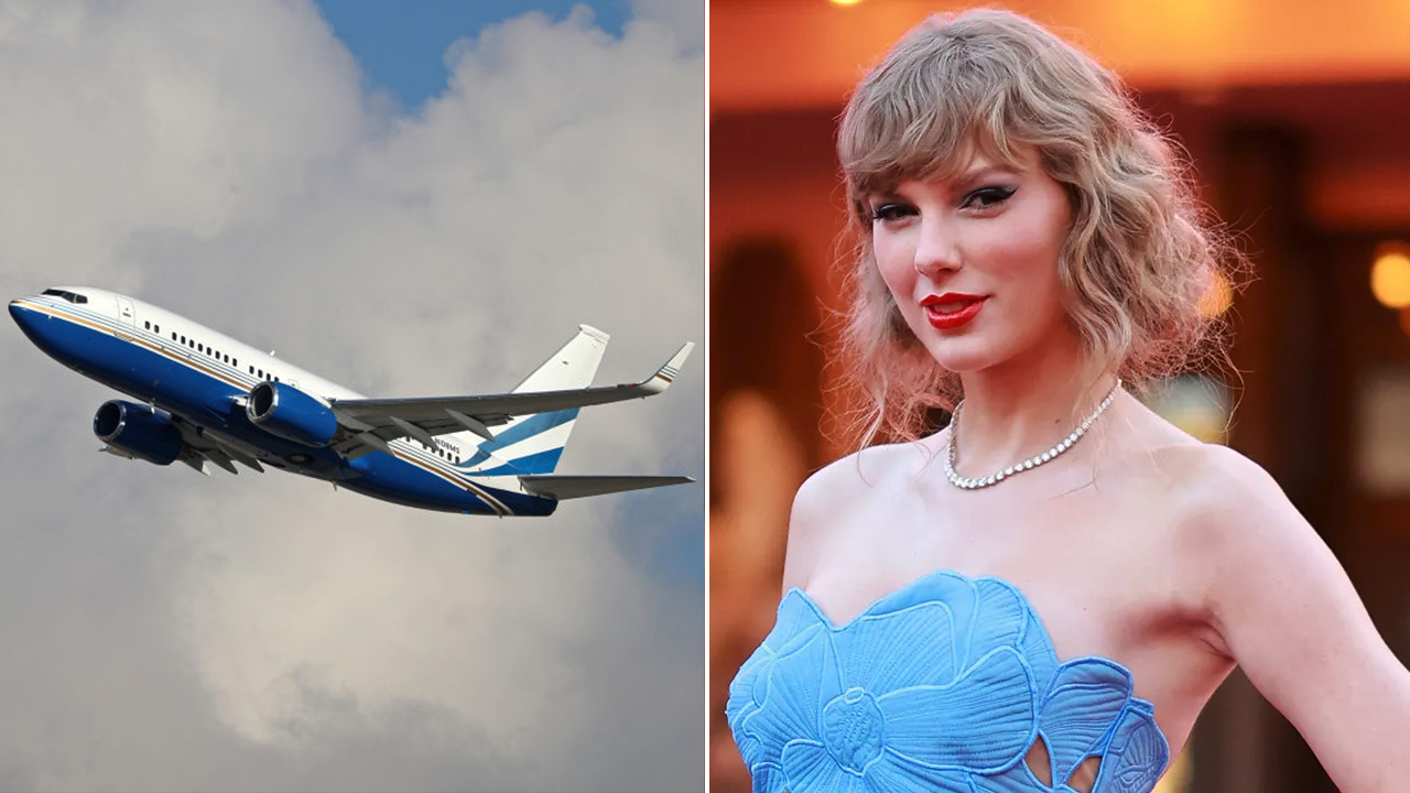 Touchdown Taylor Swift lands in Baltimore ahead of AFC Championship