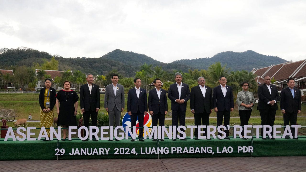 Southeast Asian nations meet to discuss Burmese civil war, South China Sea conflicts