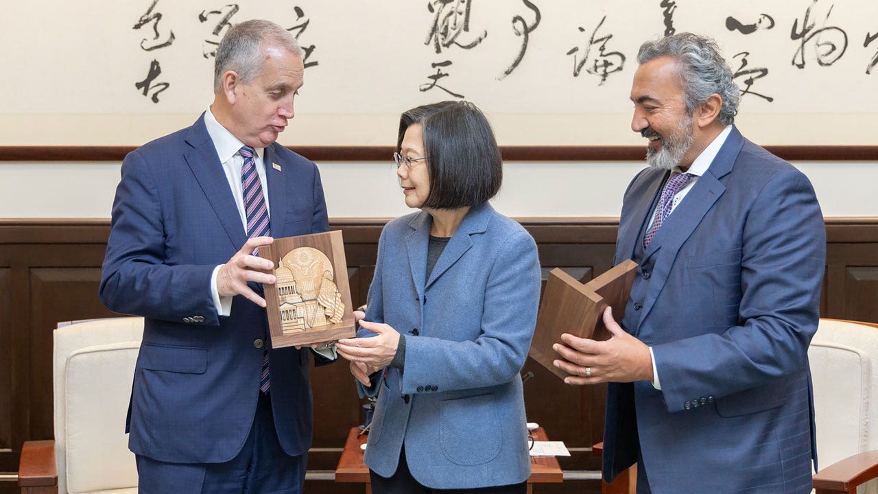 US lawmakers express bipartisan support for Taiwan during congressional visit