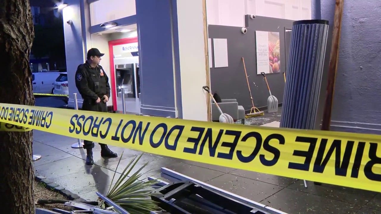 San Francisco suspect robs Bank of America by driving SUV through window: 'Criminals are emboldened'